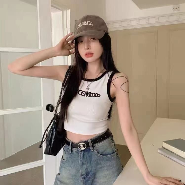 0057 ULOVED Spring and summer embroidered vest