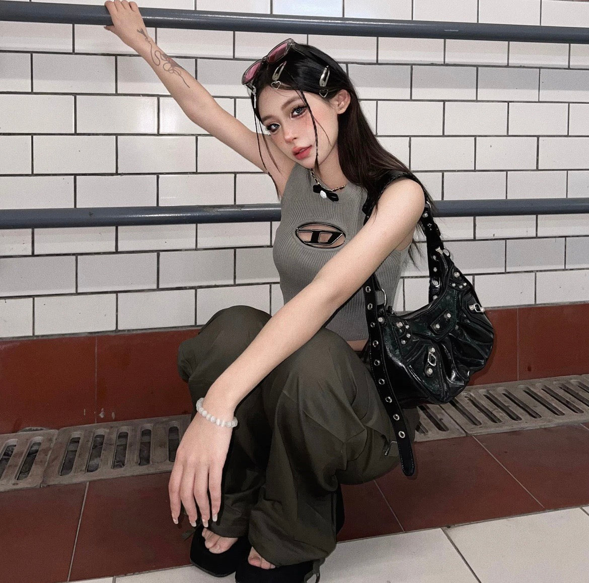 5810 ULOVED Spring and summer cute playful sexy vest