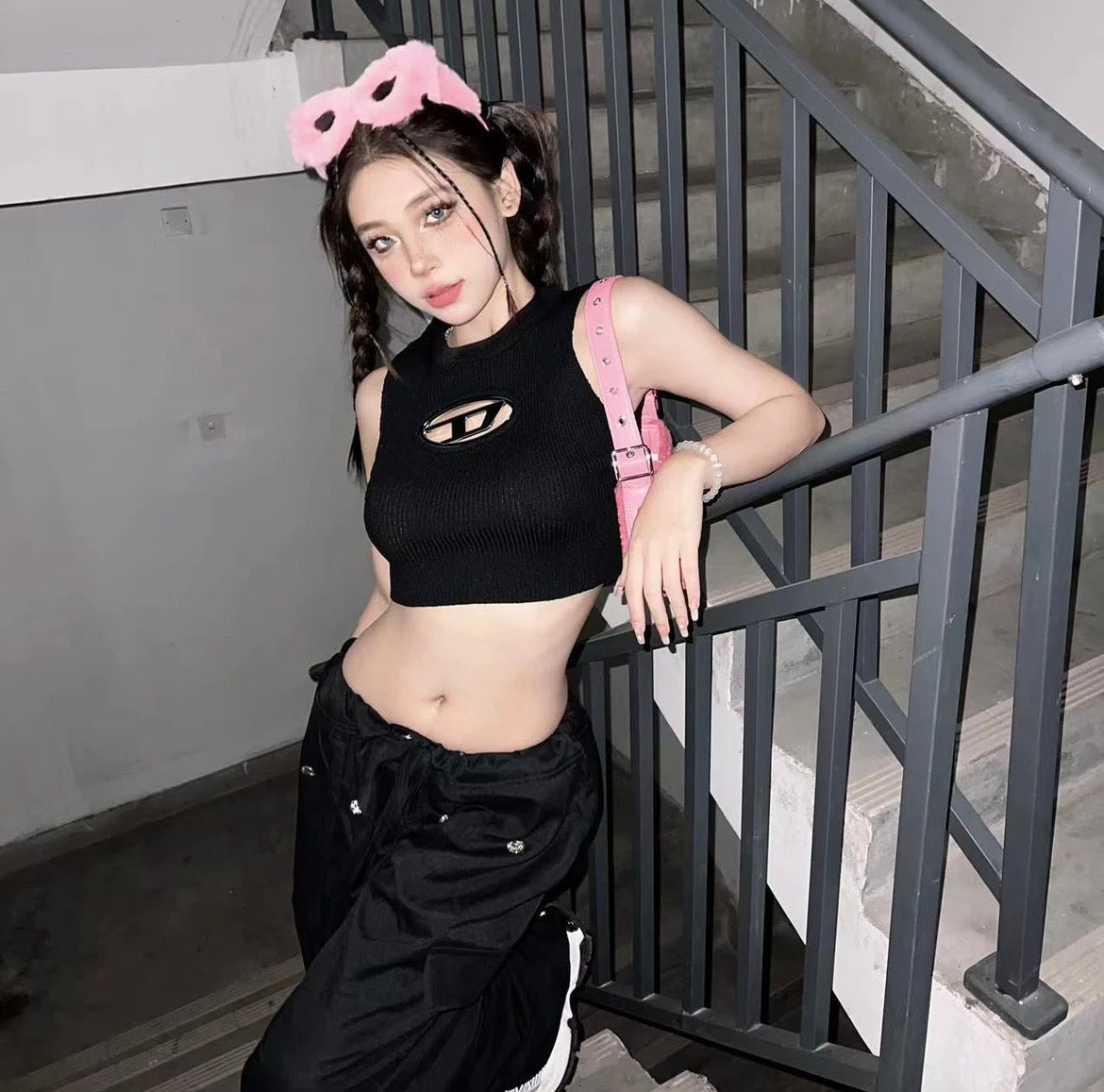 5810 ULOVED Spring and summer cute playful sexy vest