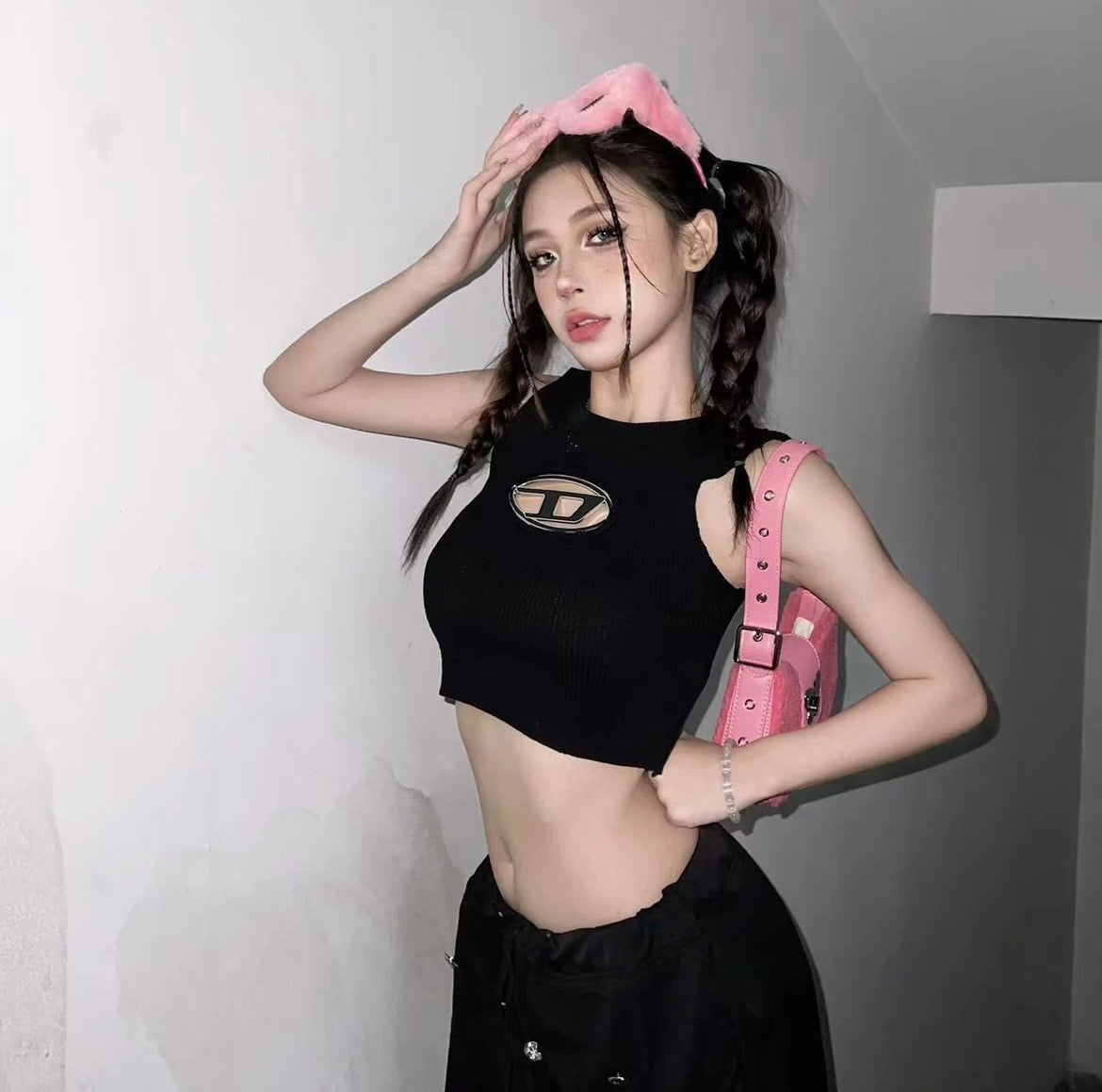 5810 ULOVED Spring and summer cute playful sexy vest