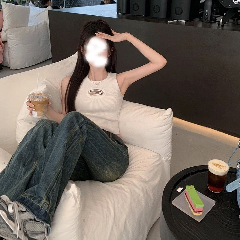 5810 ULOVED Spring and summer cute playful sexy vest