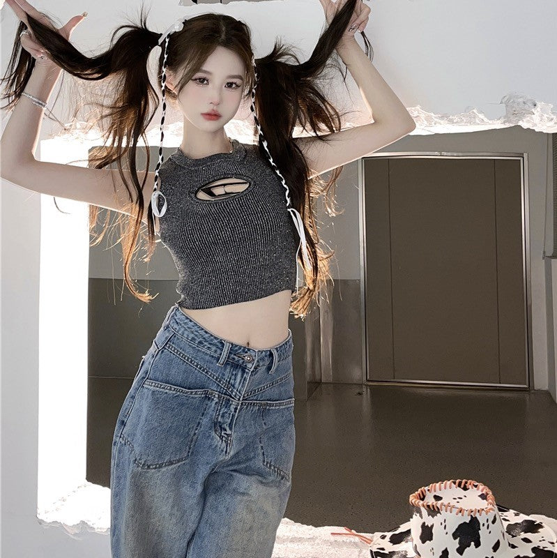 5810 ULOVED Spring and summer cute playful sexy vest