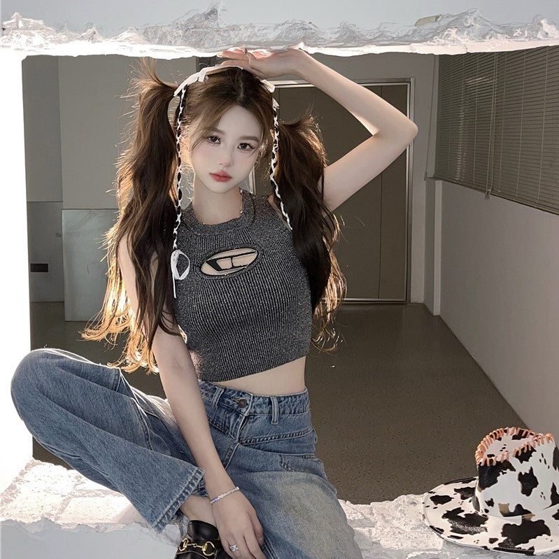 5810 ULOVED Spring and summer cute playful sexy vest