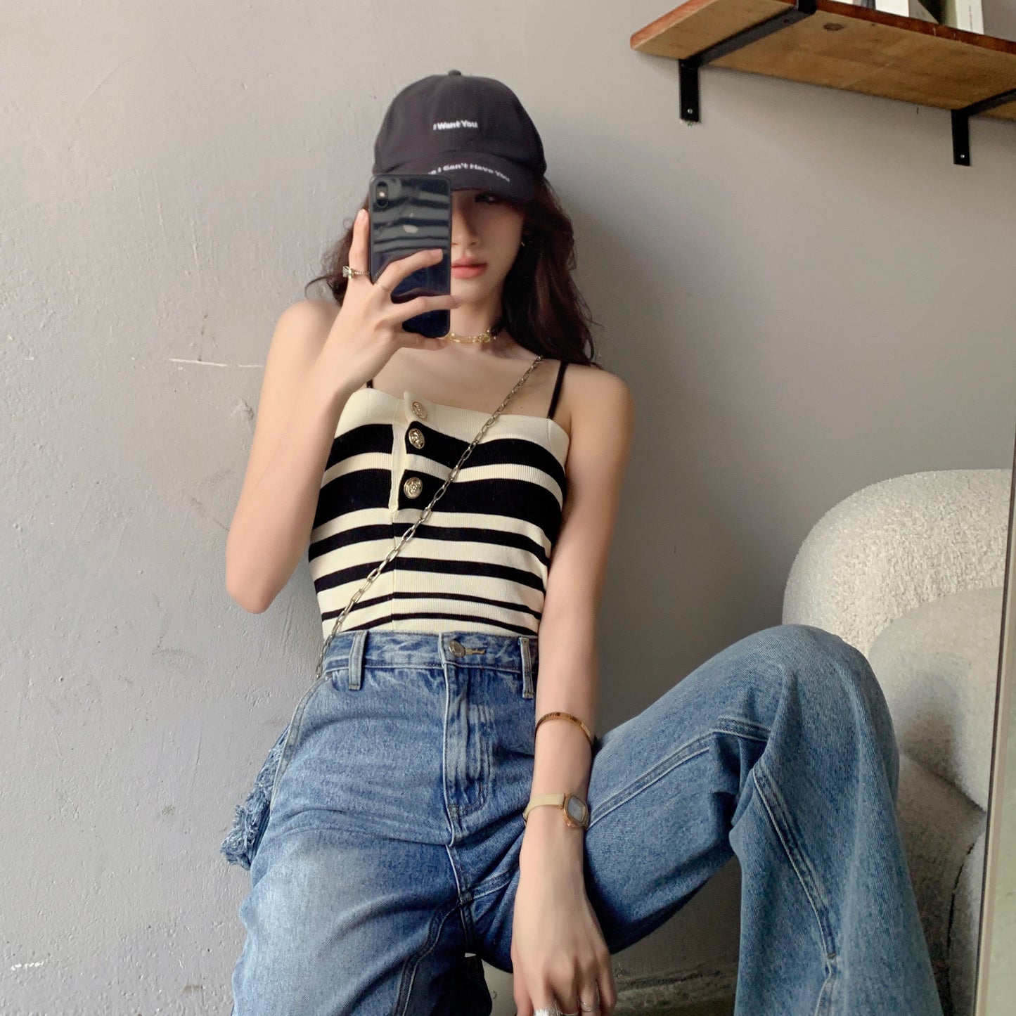 6123 ULOVED Little striped sling