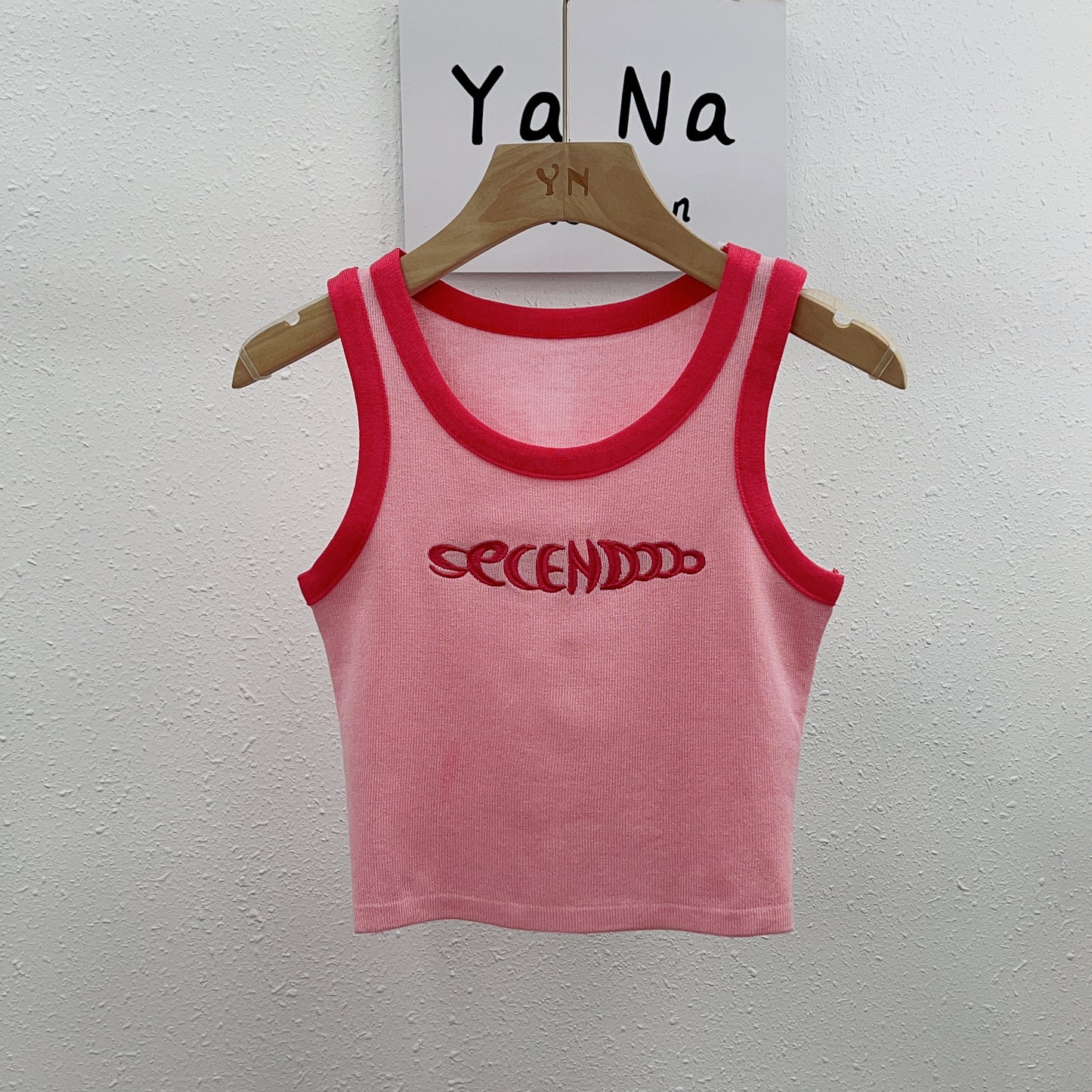 0057 ULOVED Spring and summer embroidered vest